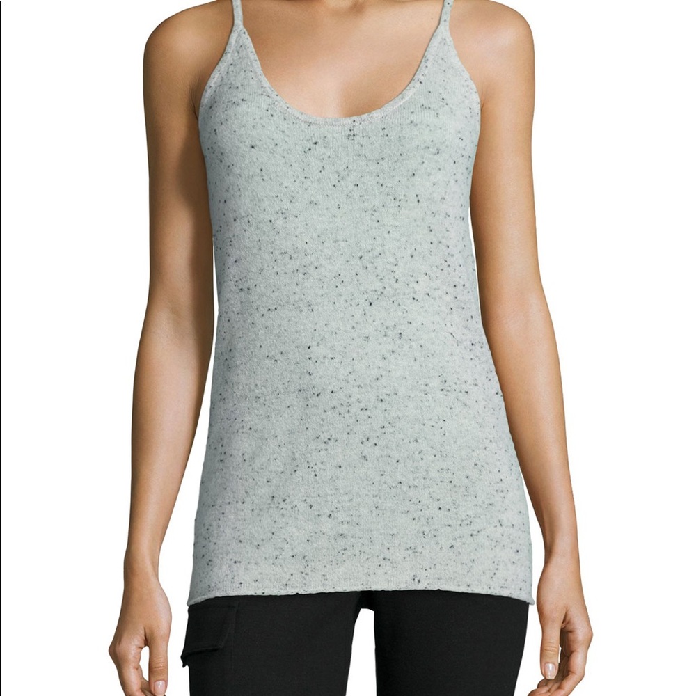 ATM Donegal Cashmere Spaghetti Strap